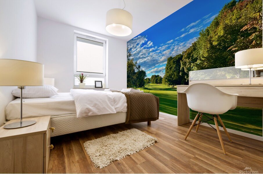 Fairway View Mural print
