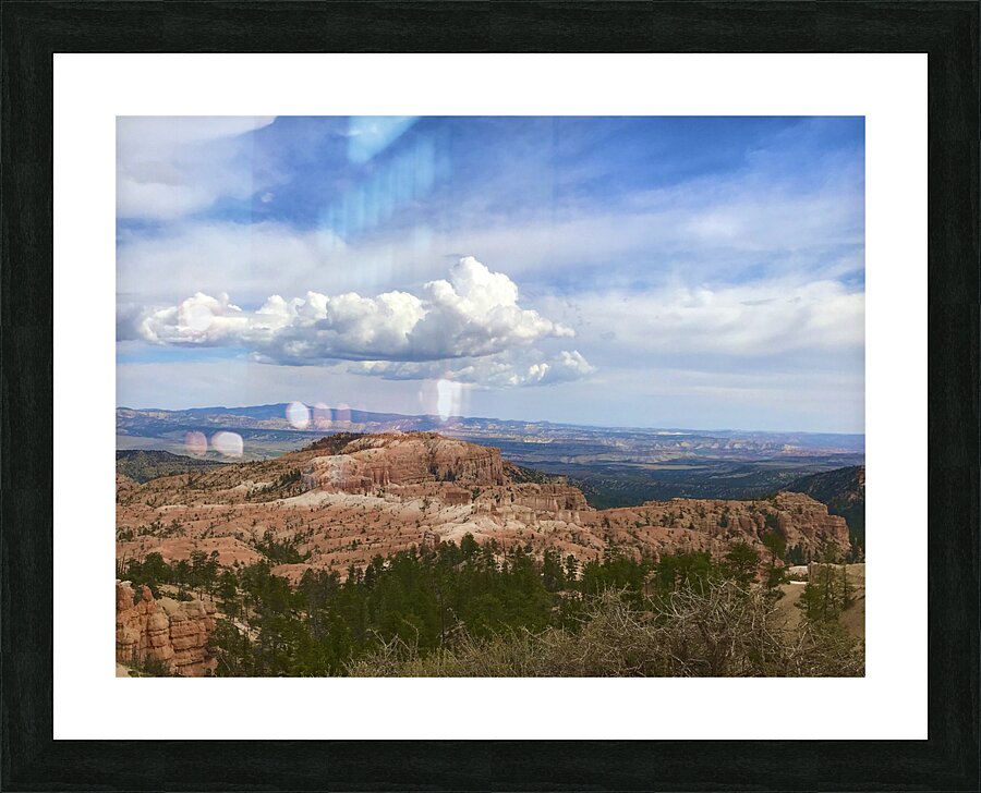 Cloudy Skies Picture Frame print