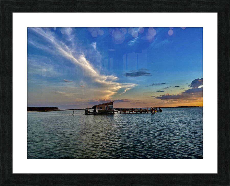 The Inlet Picture Frame print