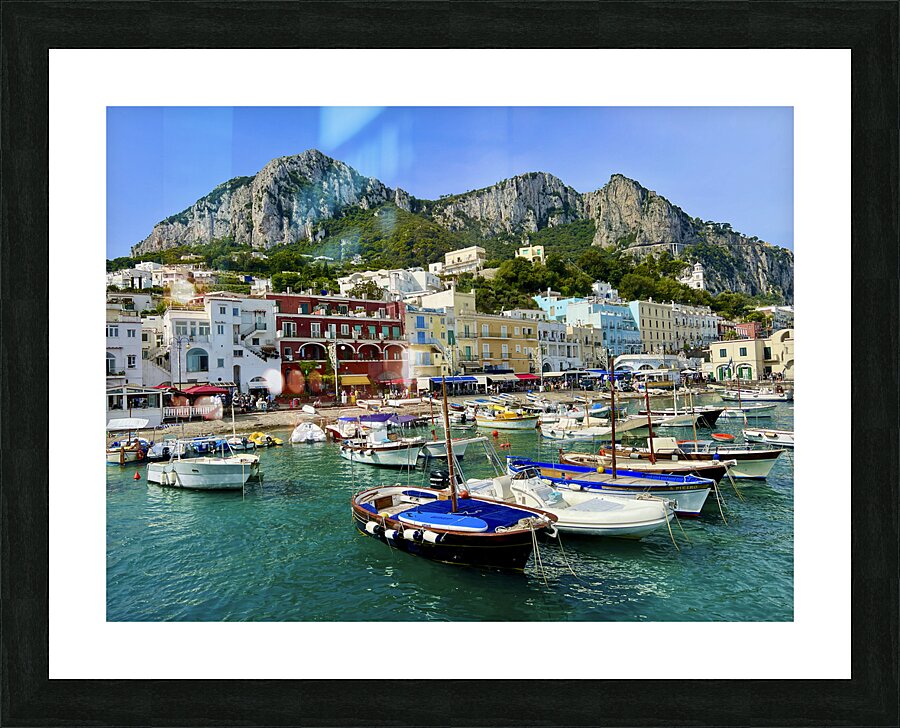 Amalfi Coast Picture Frame print