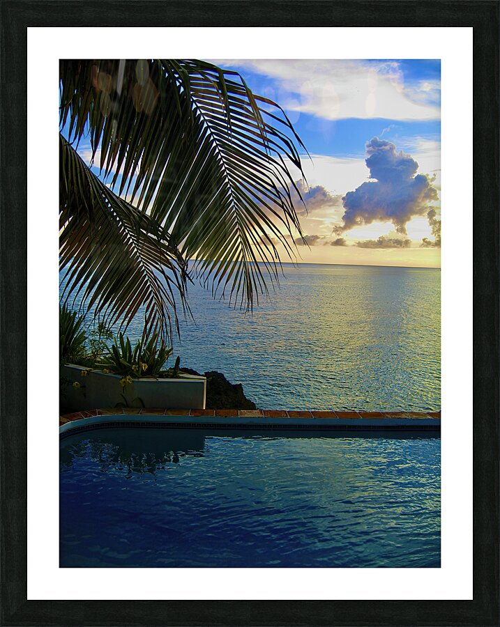 St. Maarten Nights Picture Frame print