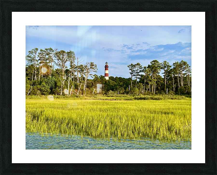 Lighthouse Waterscape Picture Frame print