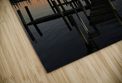 Dock At Sunset Lisa Ann puzzle