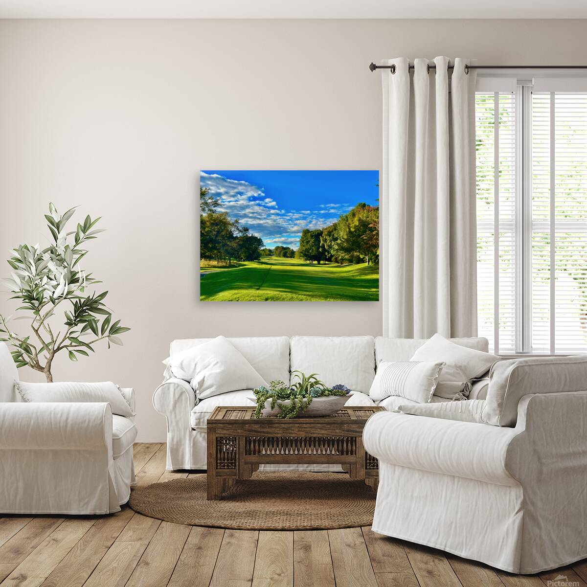 Fairway View Reproduction