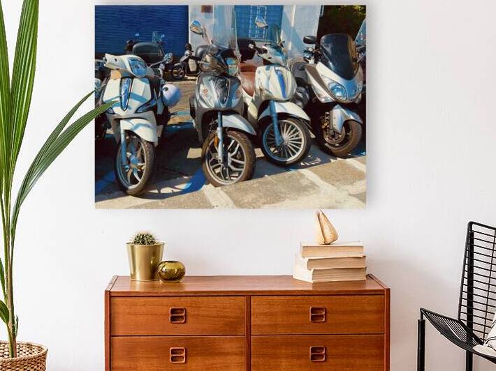 Vespas by Lisa Ann