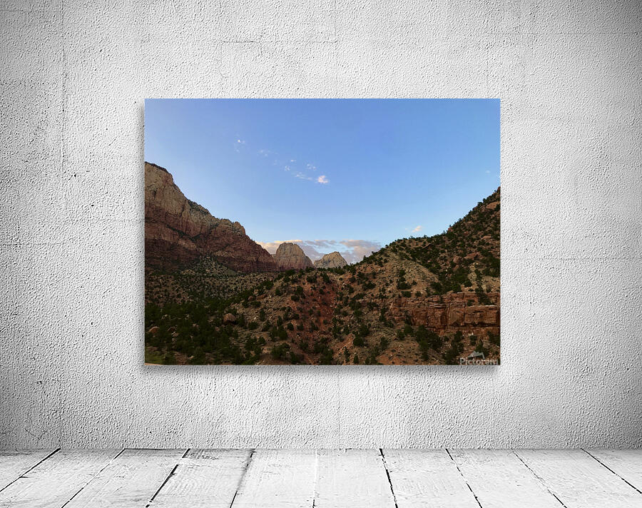 Zion At Dusk Wall Preview