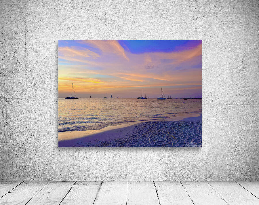 Aruba Sunset Wall Preview