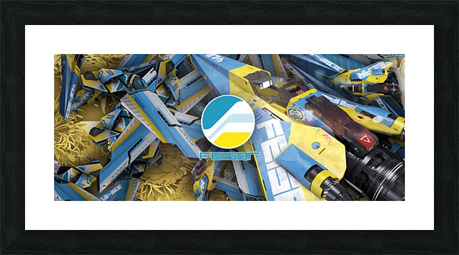 Wipeout Feisar Ultrawide Picture Frame print