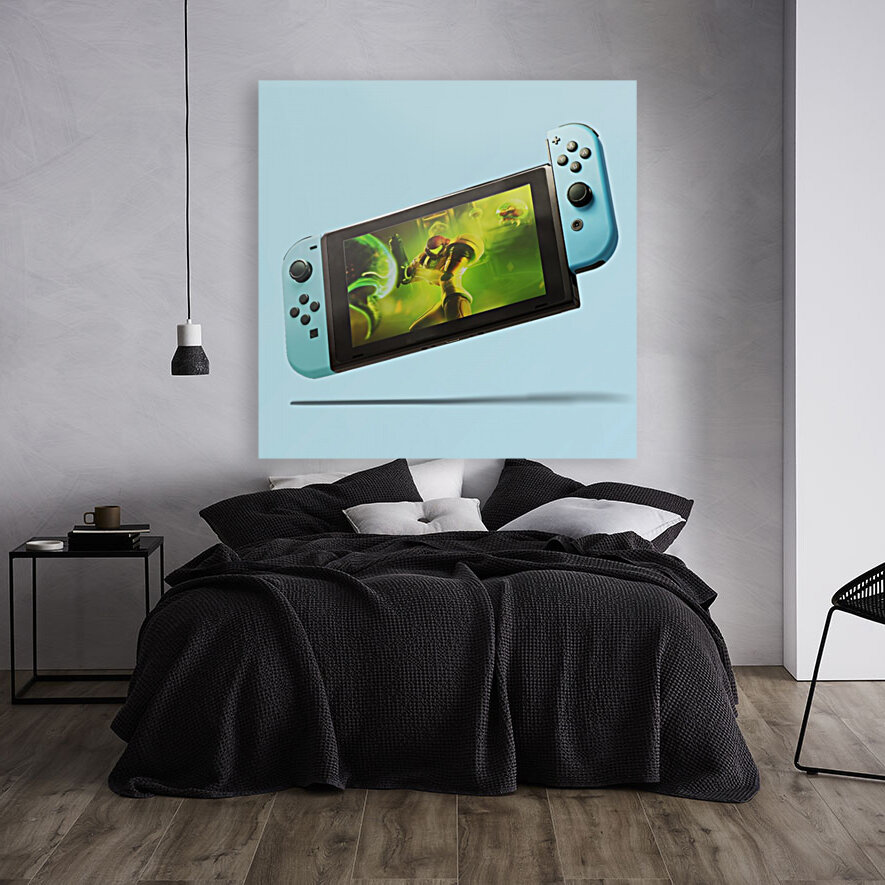 Nintendo Switch Blue Reproduction