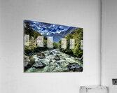 River Raw Acrylic Print