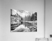 Lava BW Acrylic Print