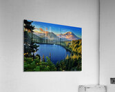 Summit Lake Acrylic Print