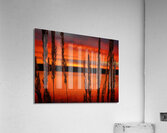 Red Sunset Payette Acrylic Print