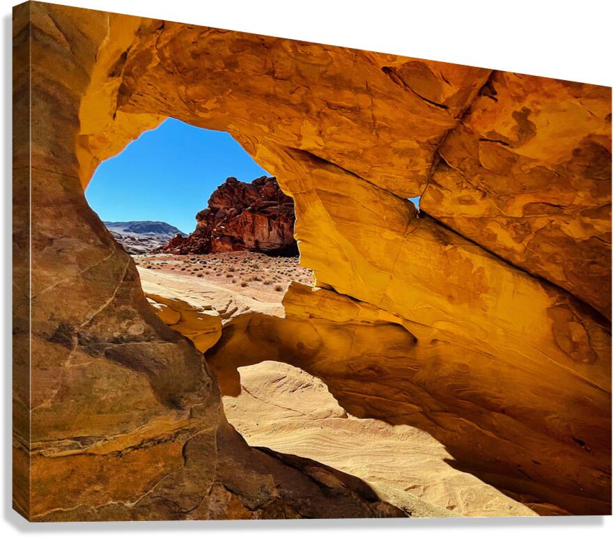 Desert Keyhole Canvas Print