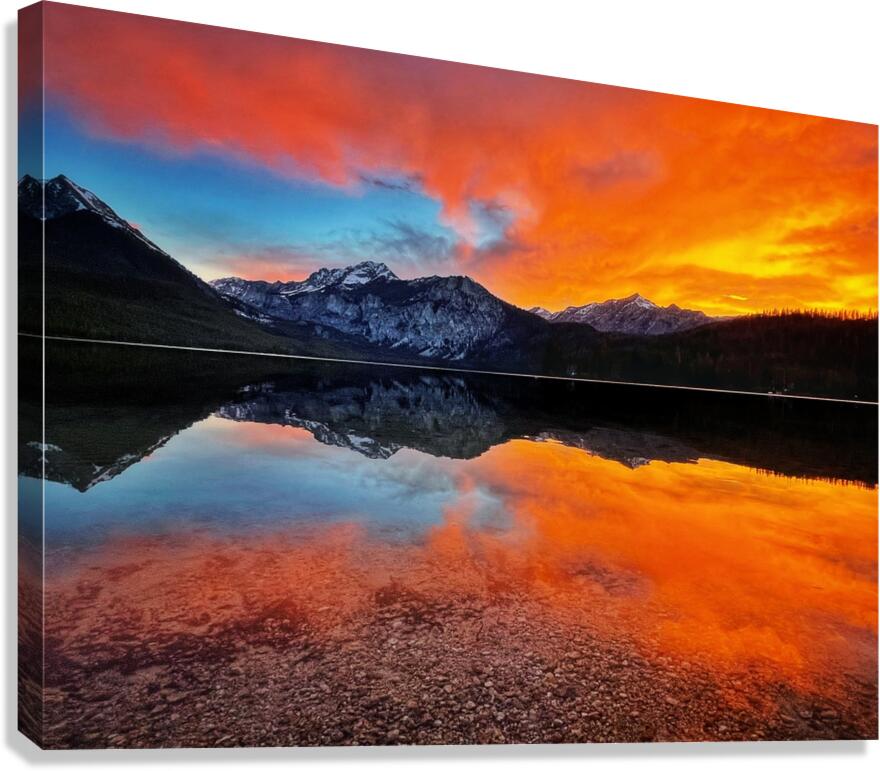 Petit Lake Canvas Print