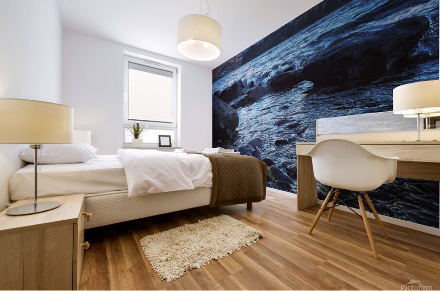 Queenstown Sunset Mural print