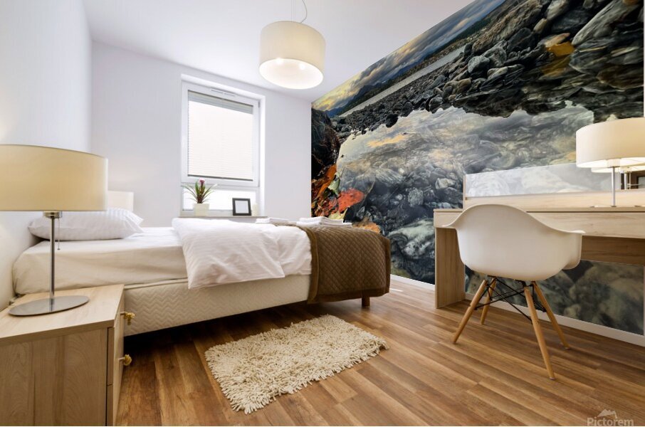 Wanaka Storm Mural print