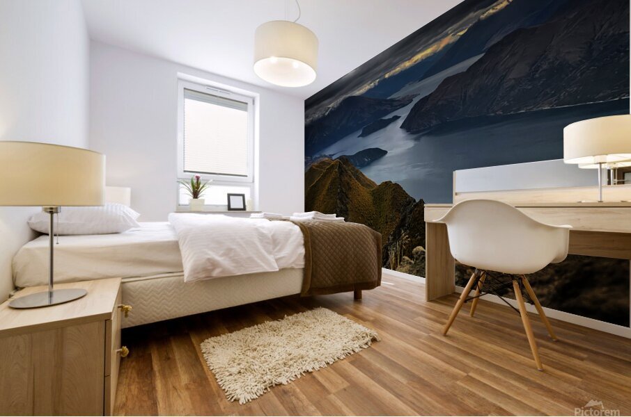 Lake Stretch Mural print