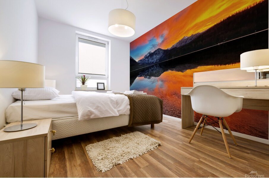 Petit Lake Mural print