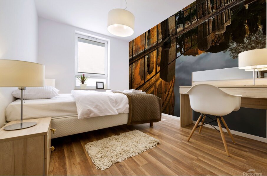Colosseum glow Mural print
