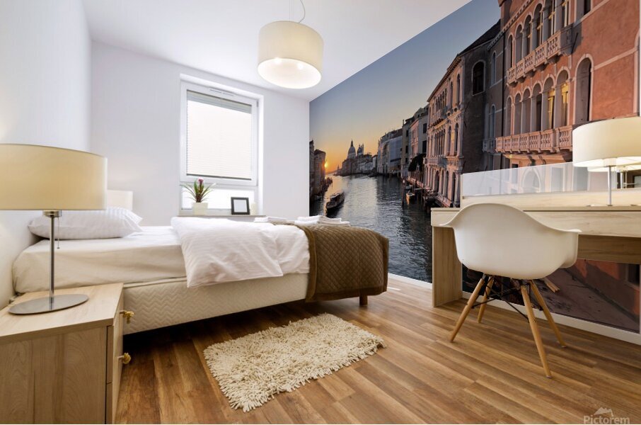 Venice sunset Mural print
