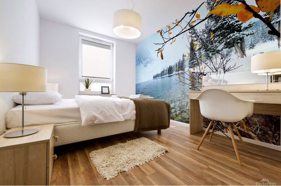Season Crossing Mural print