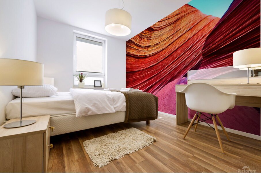 Rock Wave Mural print