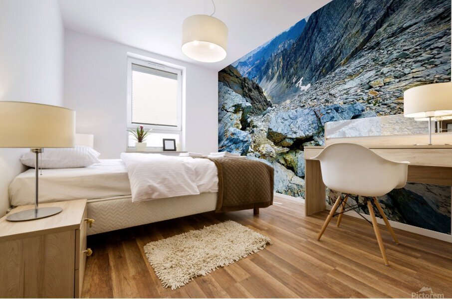 Mt. Borah Mural print