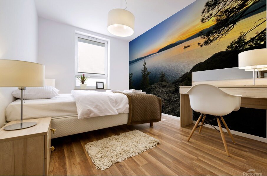 Lake Side Mural print