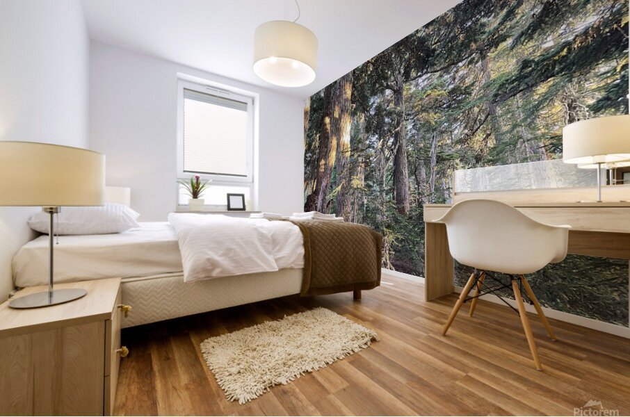 Fire Woods Mural print