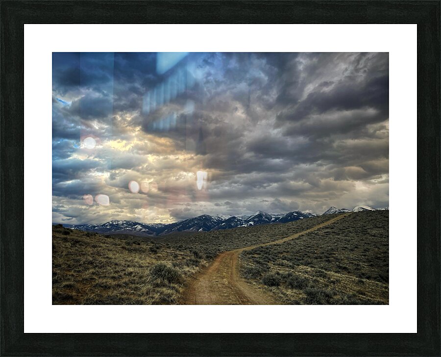 Storm Range Picture Frame print