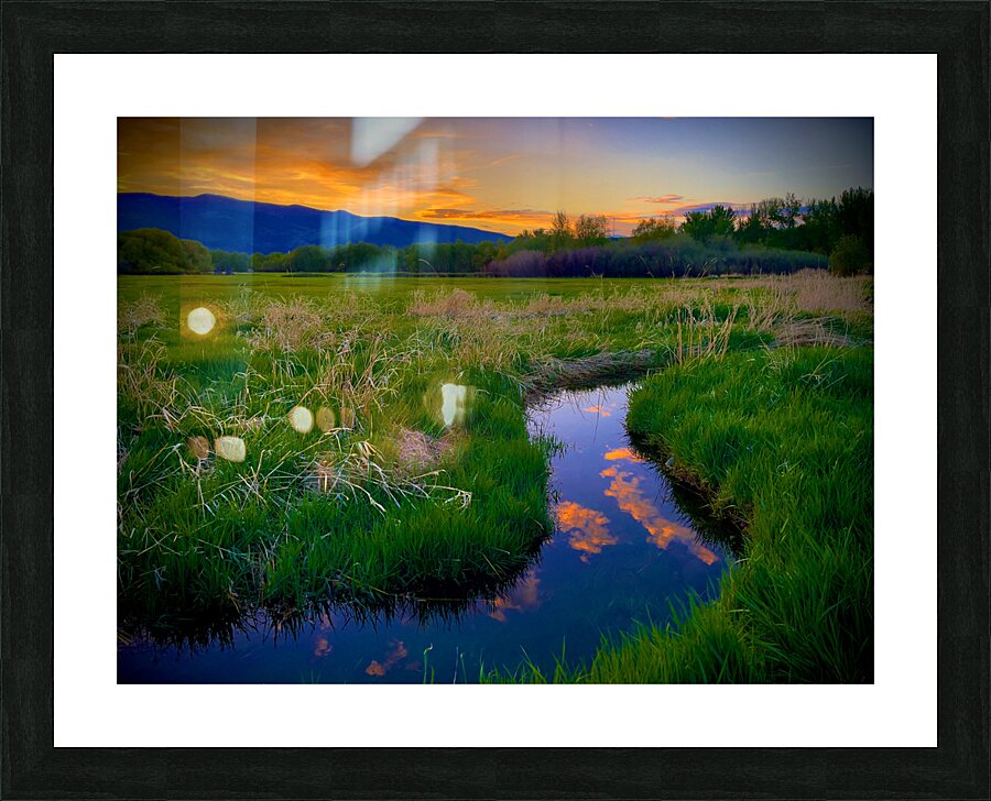 Bend in the Road Picture Frame print