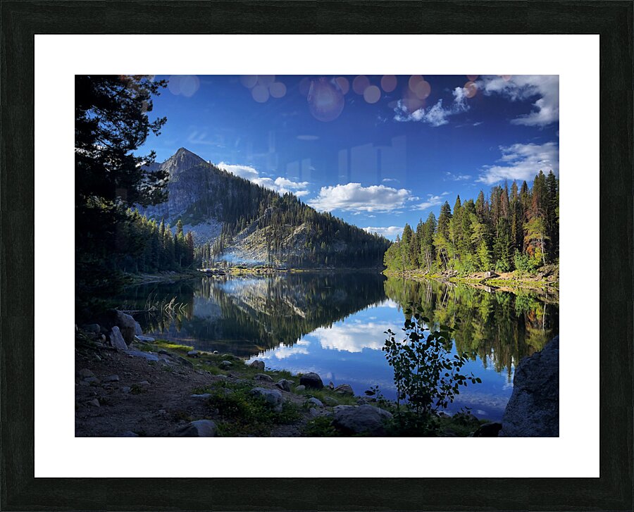 Big Beautiful World Picture Frame print