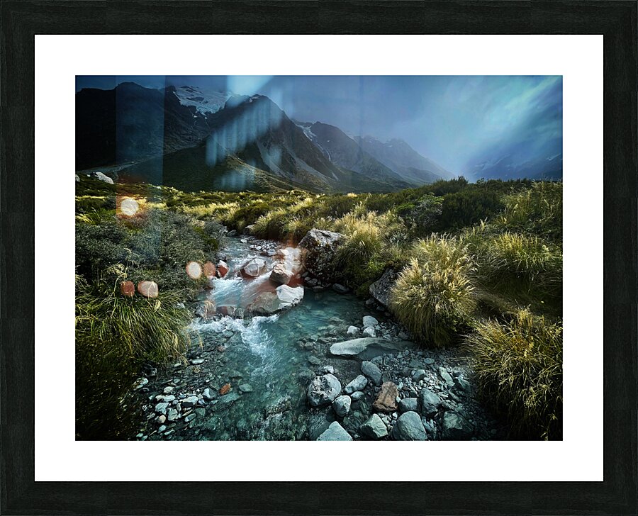 Hooker Trail Picture Frame print