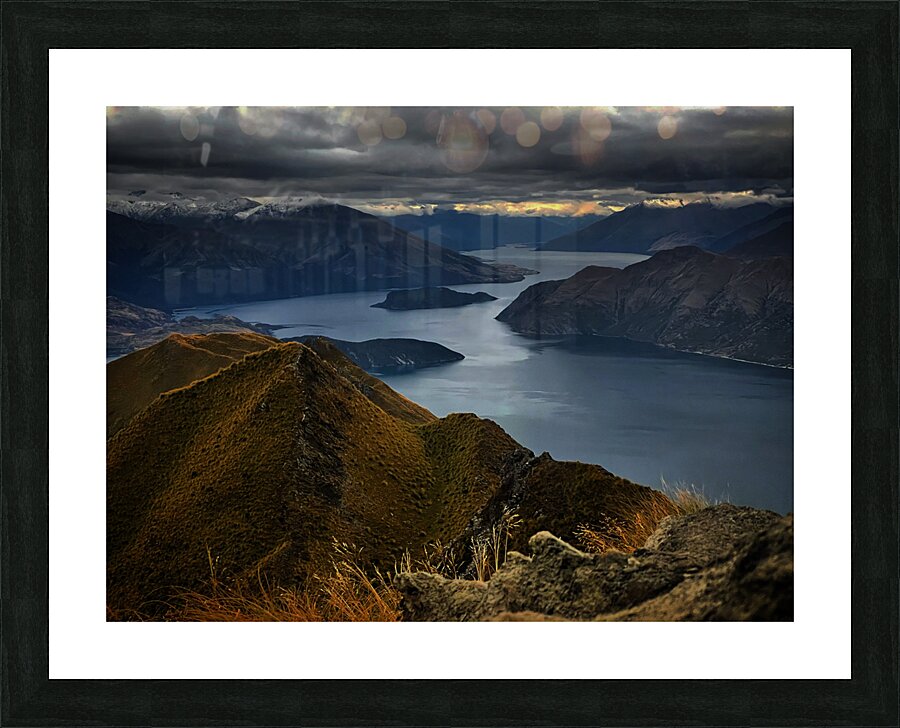 Lake Stretch Picture Frame print