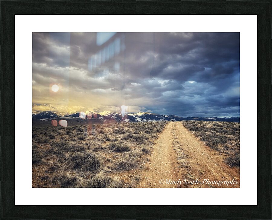 Life Road 2 Picture Frame print