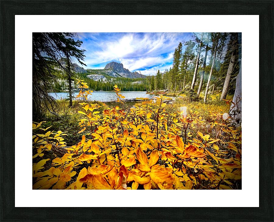 Castle Rock Picture Frame print
