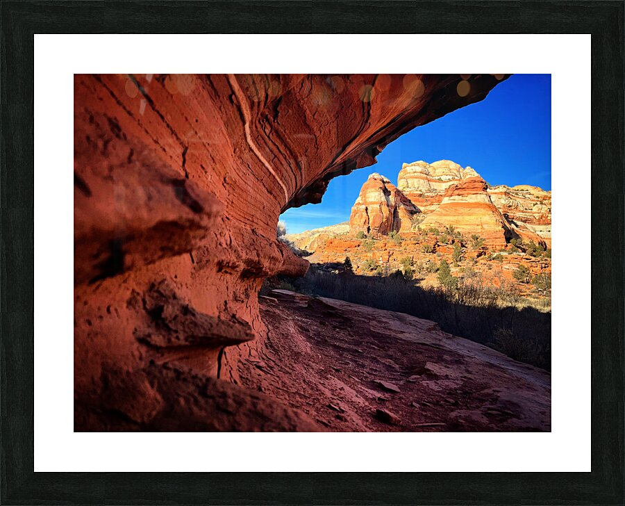 Wedge Picture Frame print