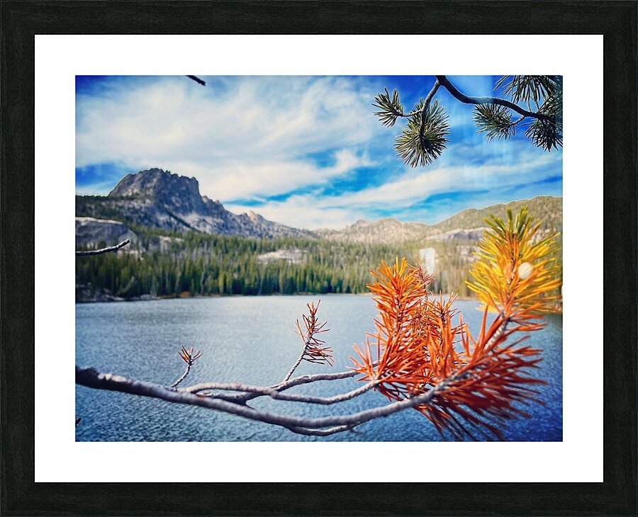 Castle Rock 2 Picture Frame print
