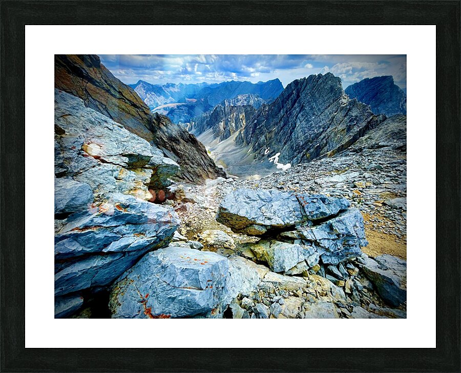 Mt. Borah Picture Frame print