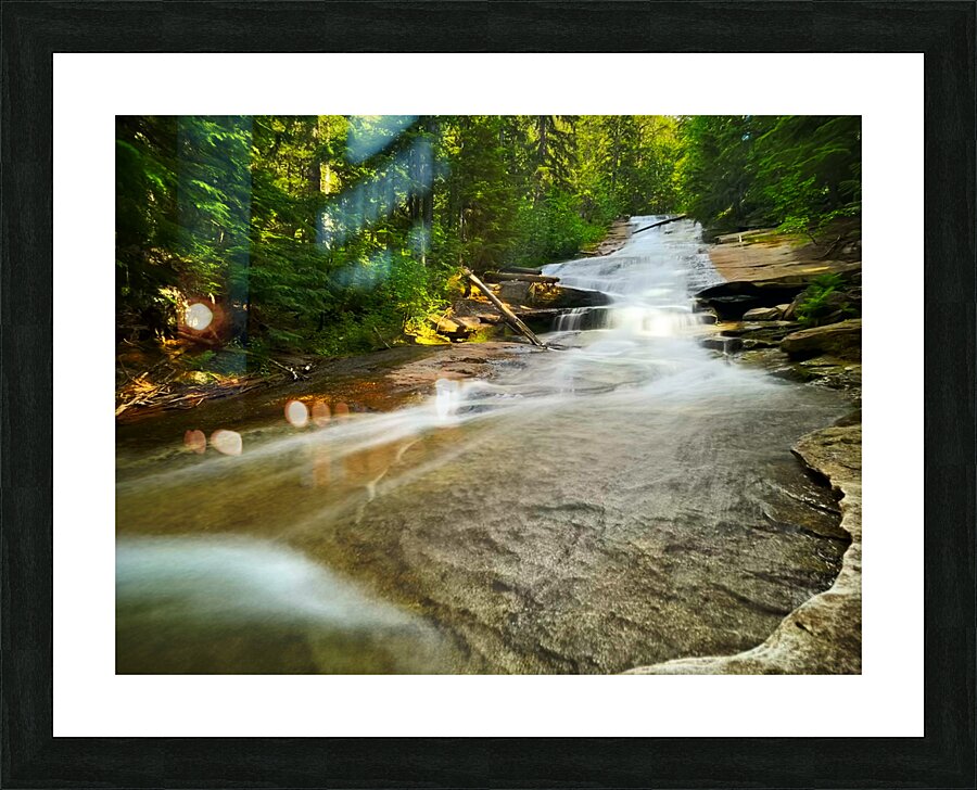 Idaho Slides Picture Frame print