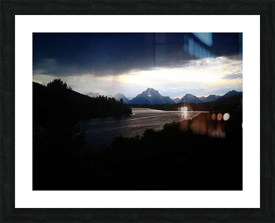 Light in Darkness Picture Frame print