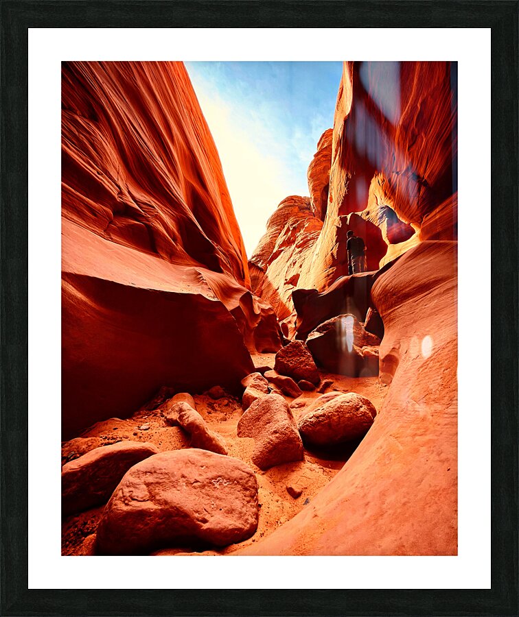 Stepping Stones Picture Frame print