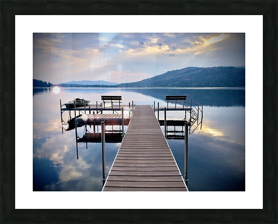 Where we should be Picture Frame print