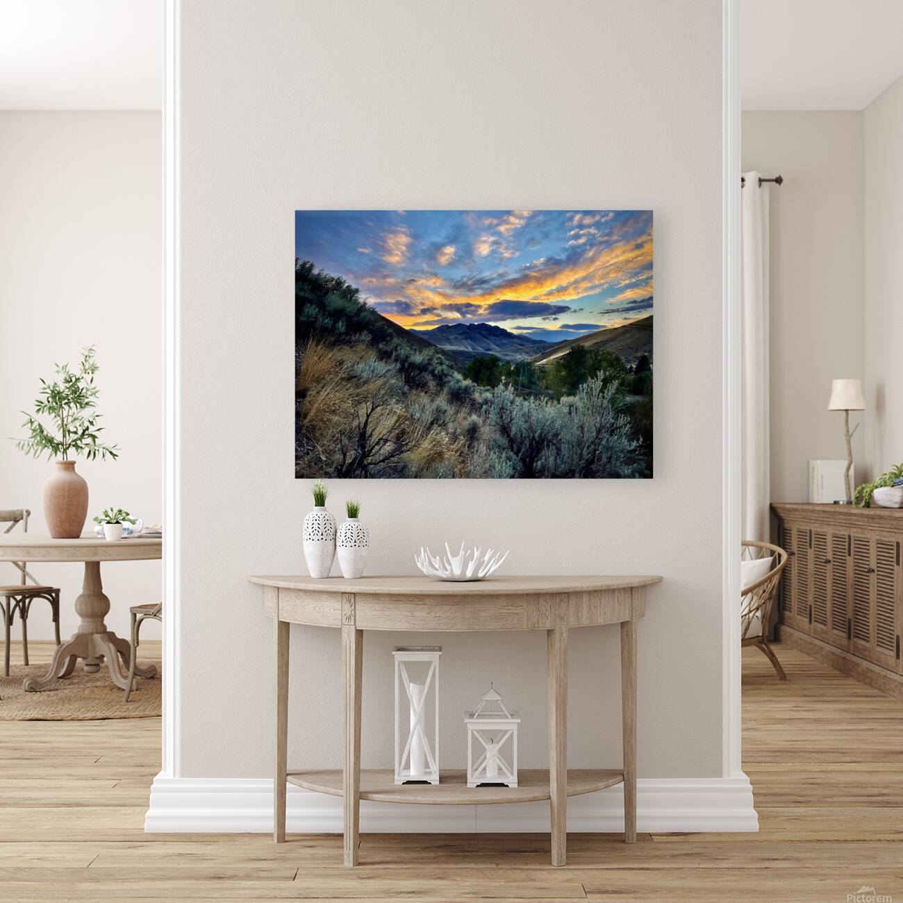 Elk Bend Sunset Reproduction