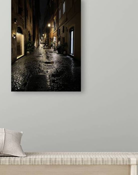 Evening stroll Rome Reproduction