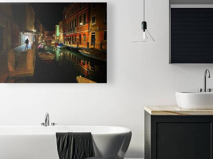 Evening Stroll Venice Reproduction