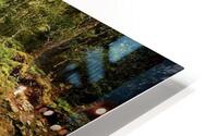 Green HD Metal print