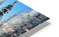 Snowslide Trailhead HD Metal print