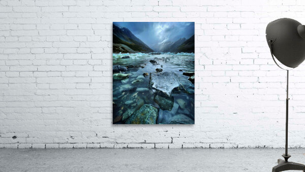Hooker Glacier Wall Preview
